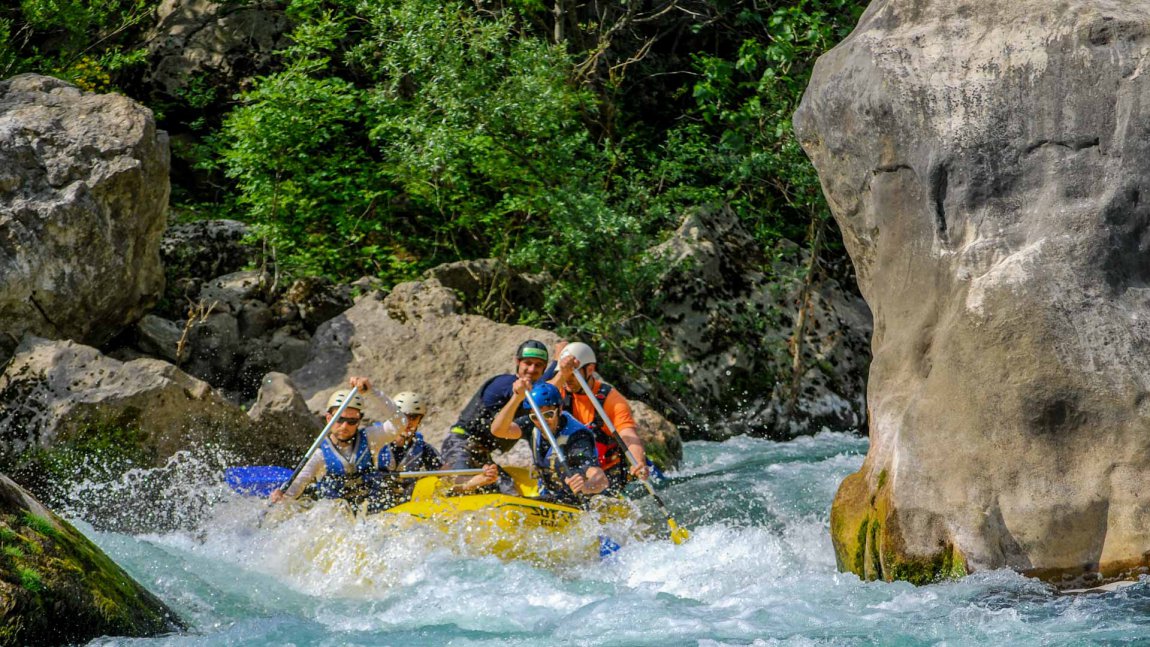 Rafting na Cetini